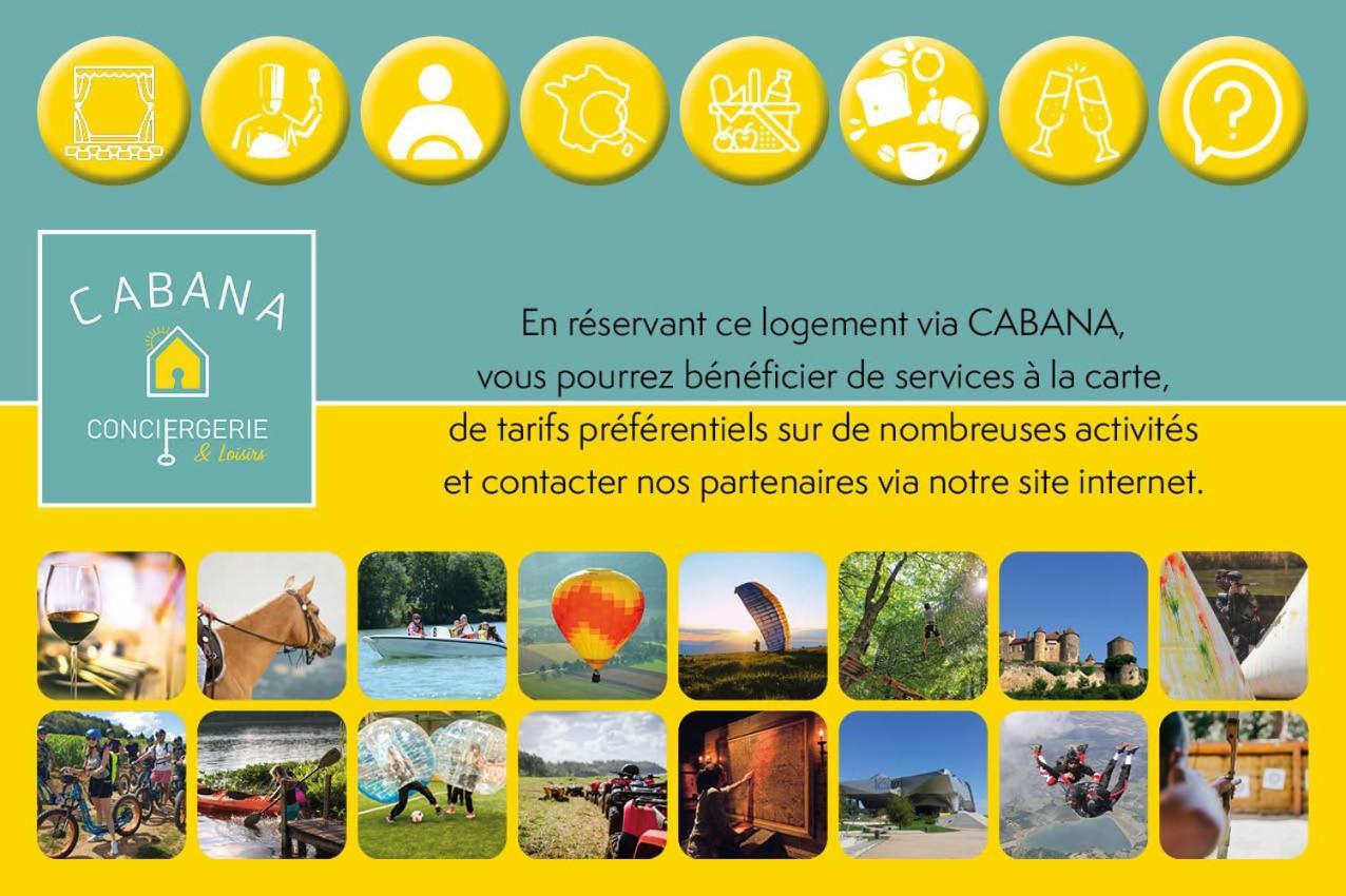 Cabana & Rustique - Proche Macon Nord Viré Esterno foto